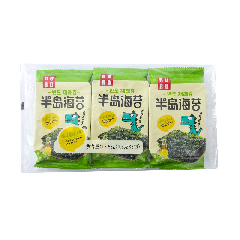 调味海苔3连包橄榄油味